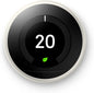 nest Learning Thermostat, 3rd Generation (Works with Amazon Alexa), Stainless Steel