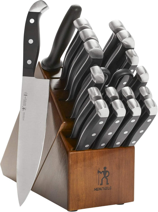 J.A. Henckels International Statement 20-pc Knife Block Set - Dark Brown