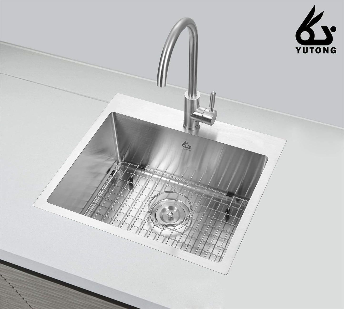 Yutong Kitchen Stainless Steel Sink Bottom Grid with Small Rounded Corner (27.5" x 15.5")