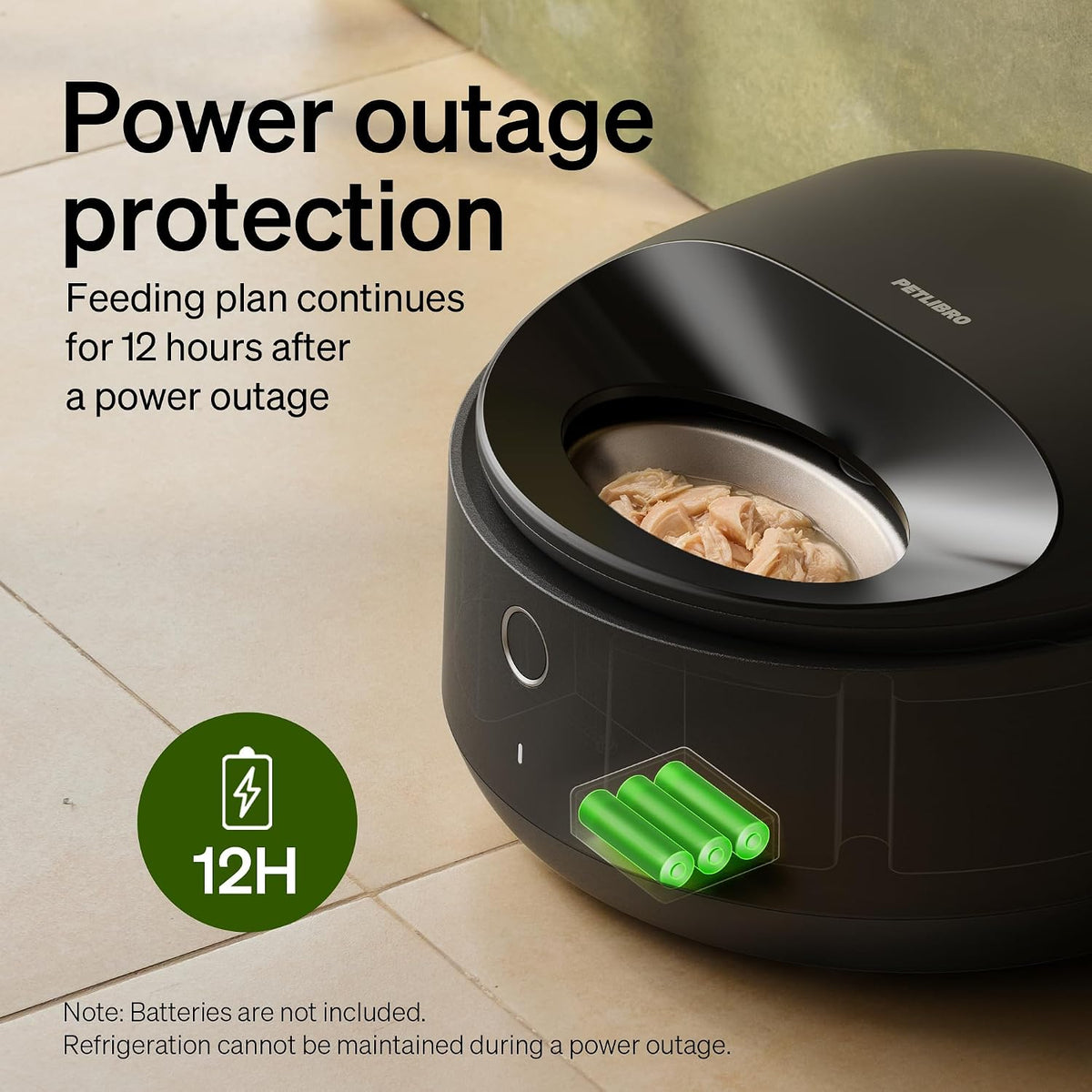 PETLIBRO Automatic Cat Feeder for Wet Food with Stainless Steel Bowl