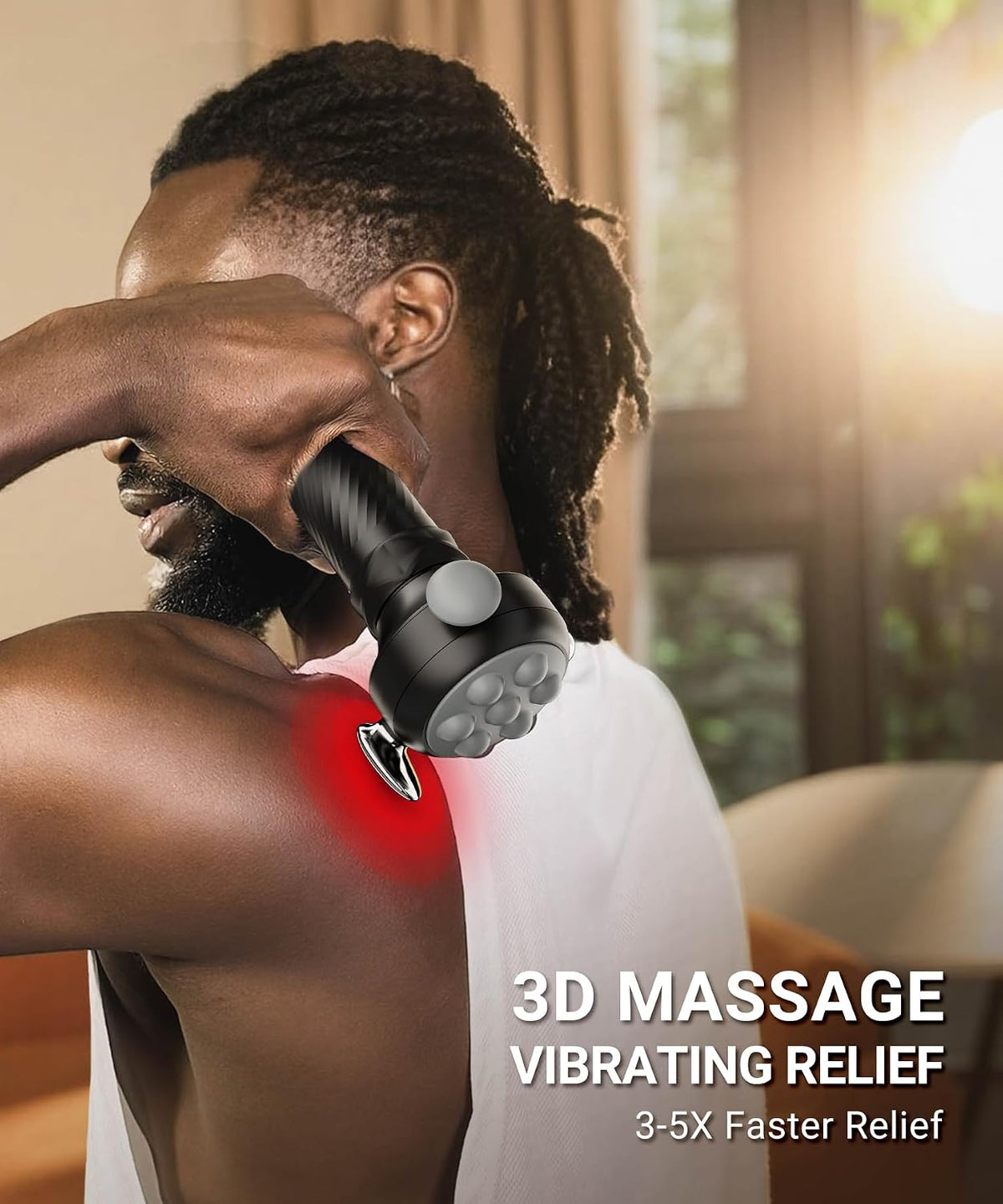 HYAKO R1 Pro Max High Frequency Vibration Therapy Muscle Massager, Gray