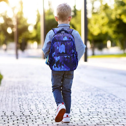 Kids Backpack for Boys Girls Nylon Elementary School Bags Durable Children Bookbags Casual Travel Back Pack