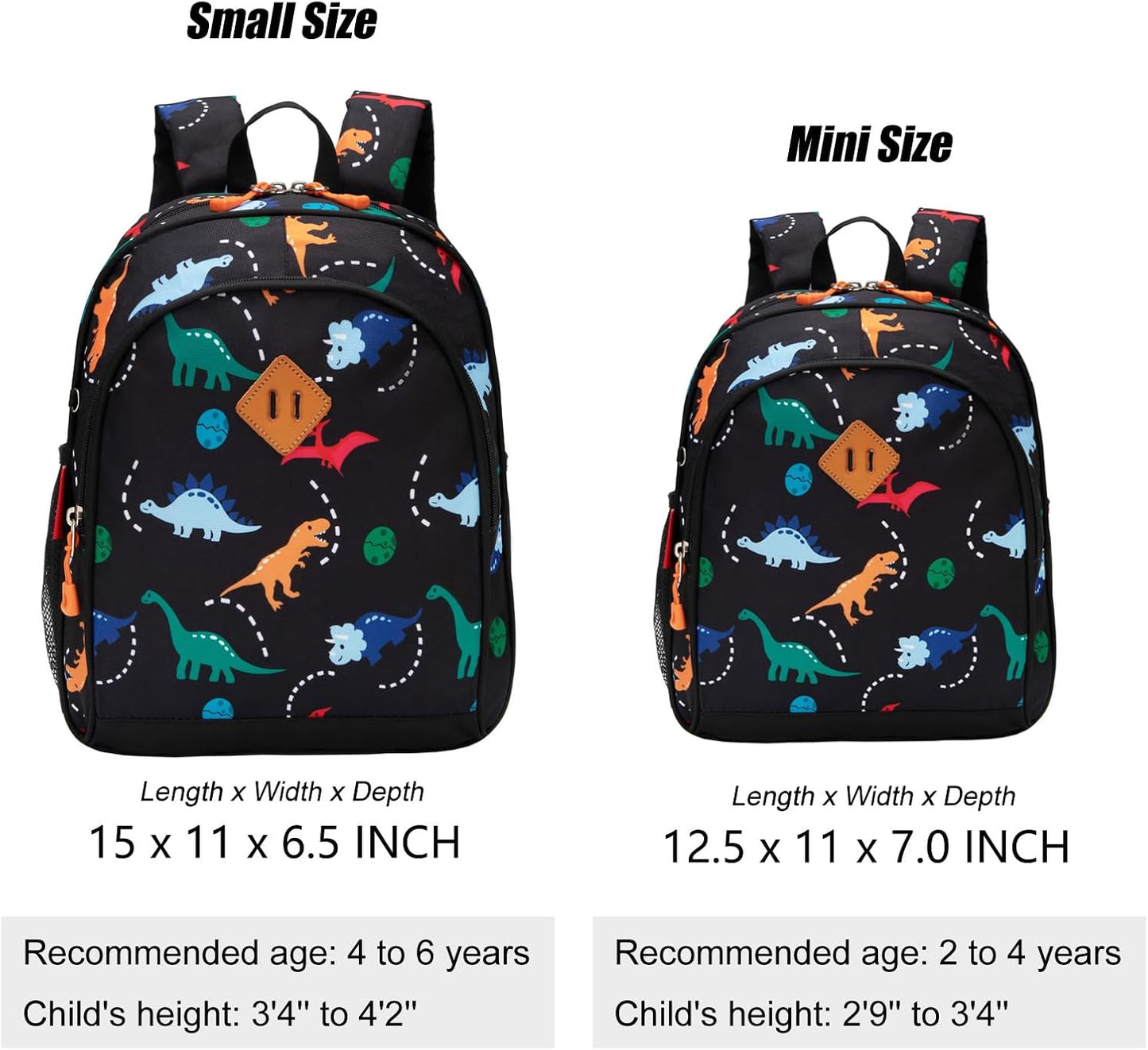 JinBeryl Kids Backpack for Toddler School Bag Small Size and Lightweight