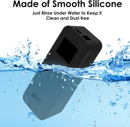 Power Bank Silicone Case, Compatible with Anker 27650mAh 250W Power Bank, Fully Protective, with Precise Interface Openings, Shockproof and Portable (Black)