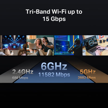 TP-Link Dual-Band BE3600 Wi-Fi 7 Router (Archer BE230) - 4-Stream 3.6 Gbps, 2×2.5G + 3×1G Ports, USB 3.0, 2.0 GHz Quad Core, 6 Antennas, VPN Clients & Server, EasyMesh, HomeShield, MLO, Private IOT