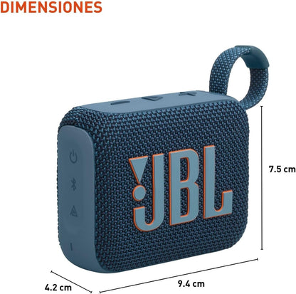 JBL Go 4 - Ultra-Portable, Waterproof and Dustproof Bluetooth Speaker, 7-Hour Built-in Battery, Made in Part with Recycled Materials (Purple)