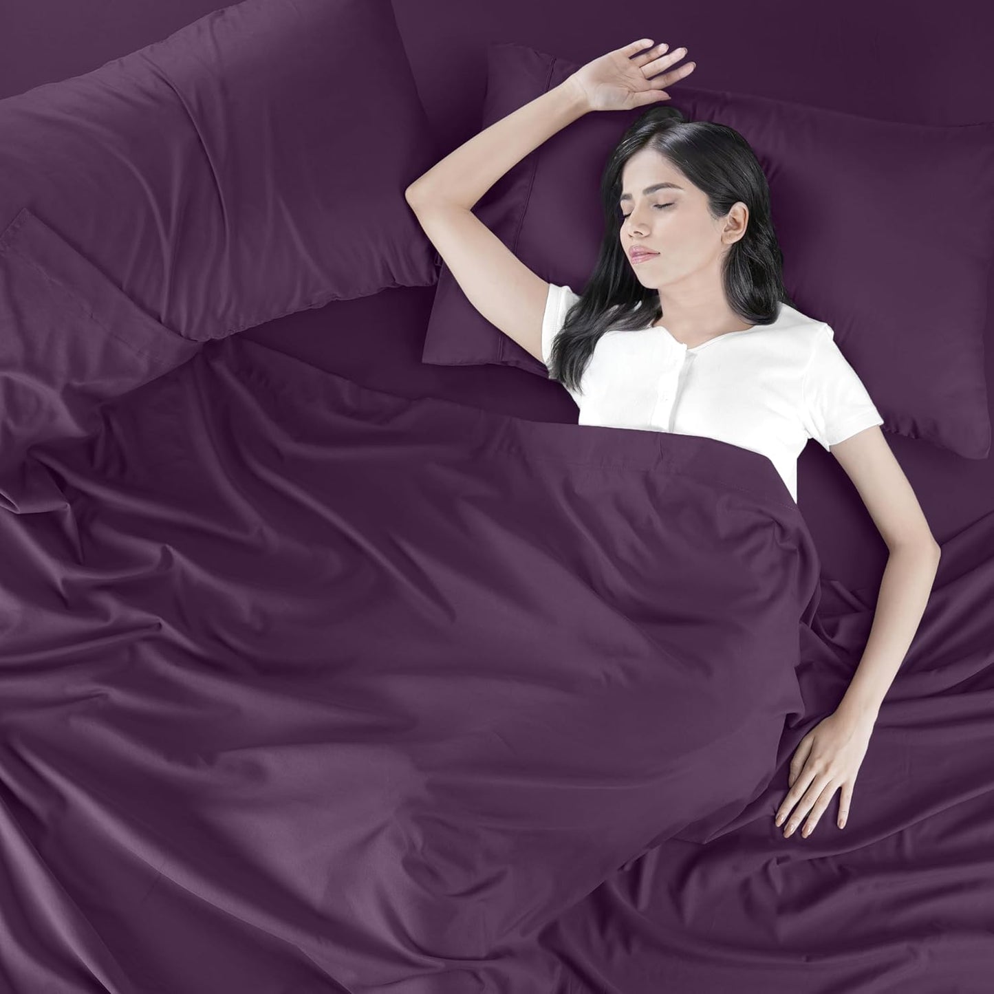 Utopia Bedding Queen Bed Sheet Set - 4 Piece Bedding - Soft Brushed Microfiber Fabric - Shrinkage & Fade Resistant - Easy Care (White)