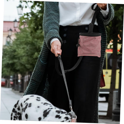 VERDANVERSE Treat Container for Puppy Training Treats Dog Walking Fanny Pack Easy Access to