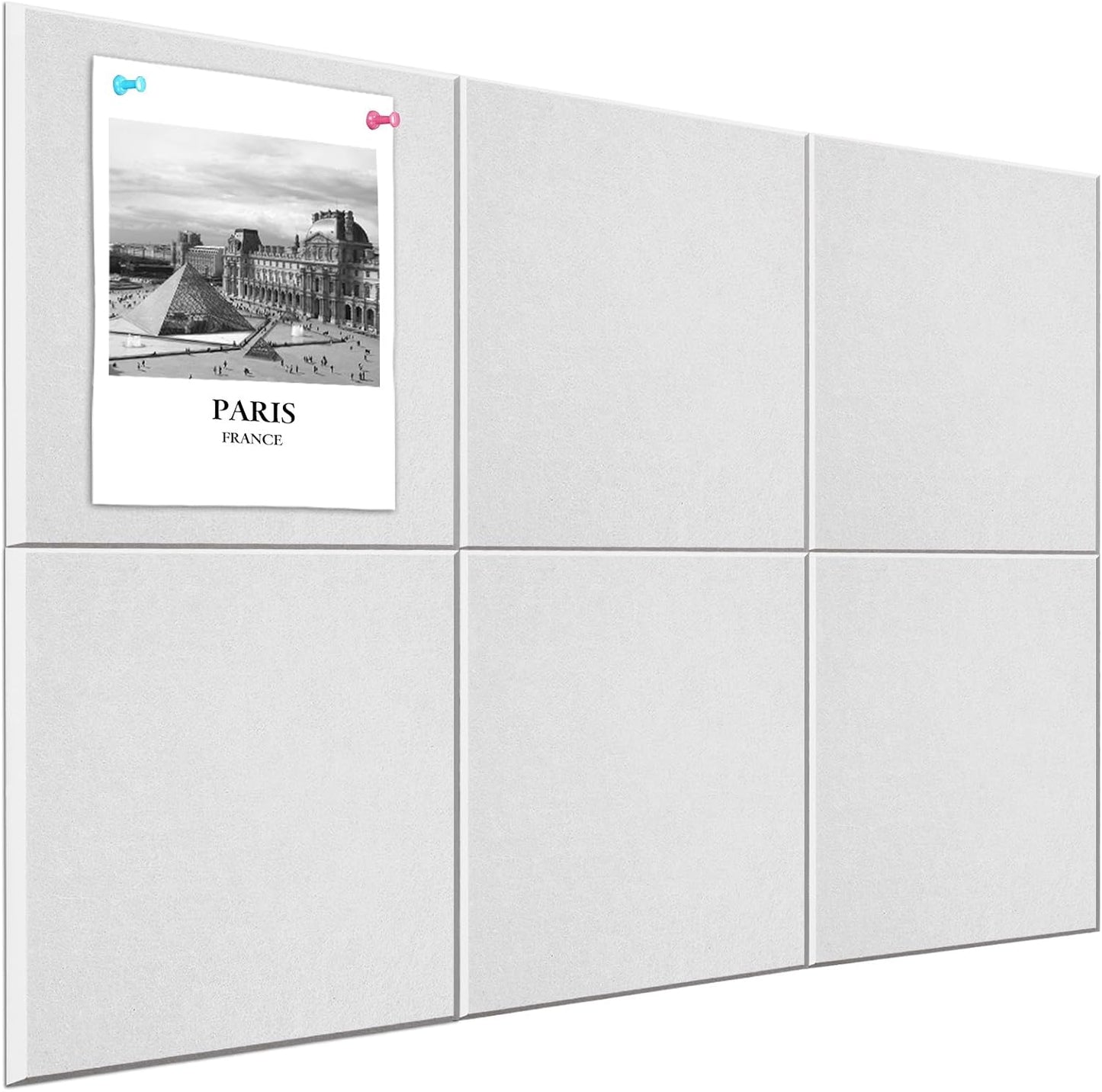 36" x 24" Felt Bulletin Board & Cork Board Alternative, Oatmeal