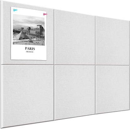 36" x 24" Felt Bulletin Board & Cork Board Alternative, Oatmeal