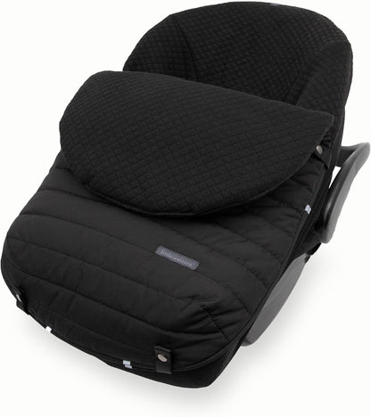 Little Unicorn Infant Car Seat Footmuff | Weather Resistant Bunting Bag | Universal Fit for Baby Car Seat & Travel System | Open Back Design | Non-Slip Backing | Easy Magnetic Closures | Machine Wash