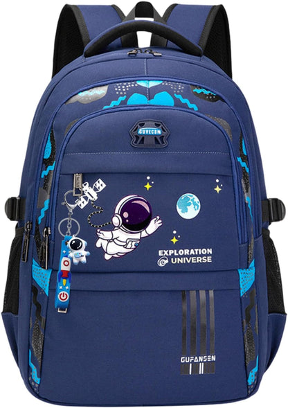 MITOWERMI Astronaut-space Backpack for Boys-Girls Elementary Middle School Bags for Girls Kids Bookbag