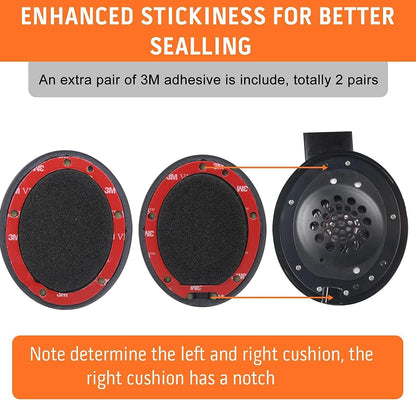 Studio 3 Ear Pads Cushions Replacement Earpads for Beats Studio 2 & Studio 3 Wired & Wireless Headphones,Ear Cushions Memory Foam Earpads with Soft Protein Leather Replacement Parts -White Floral