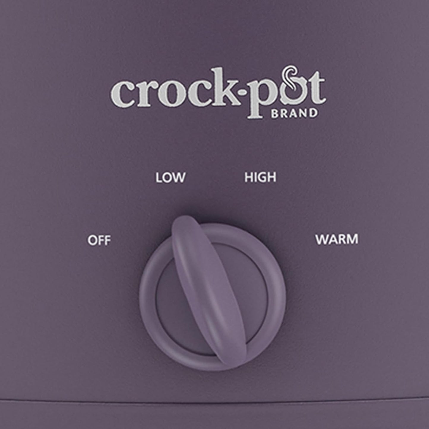 Crock-Pot Design Series 7-Quart Manual Slow Cooker, Purple Potato