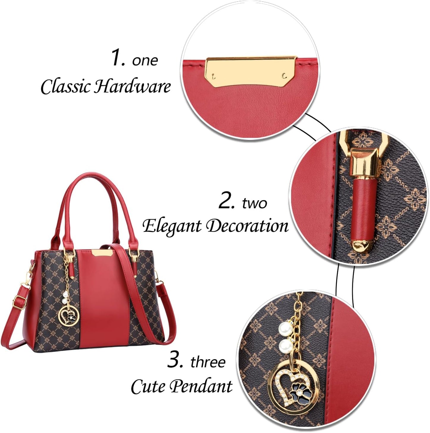 KKXIU Trendy Tote Bag for Women Lightweight Oxford Big Capacity Shoulder Purses and Handbags