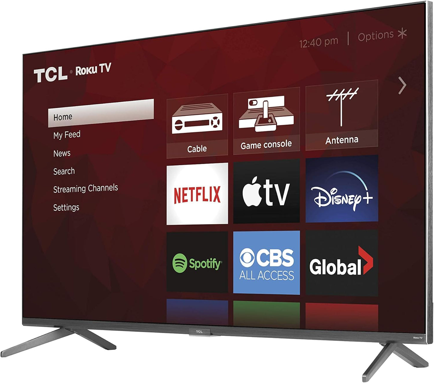 TCL 55-Inch QM6K Series QLED 4K Smart QD-Mini LED TV with Google TV (2025 Model) New Halo Control System, LD500 Precise Dimming Series, High Contrast HVA Panel, 144Hz Native Panel Refresh Rate