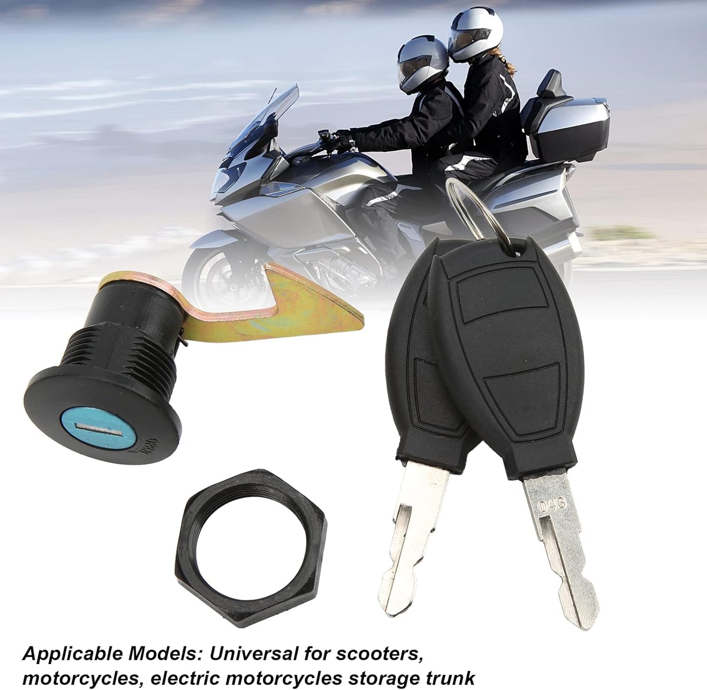 Purilite Select Motorcycle Trunk Lock Kit