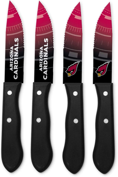 The Sports Vault by Inglasco NFL Chicago Bears Steak Knives