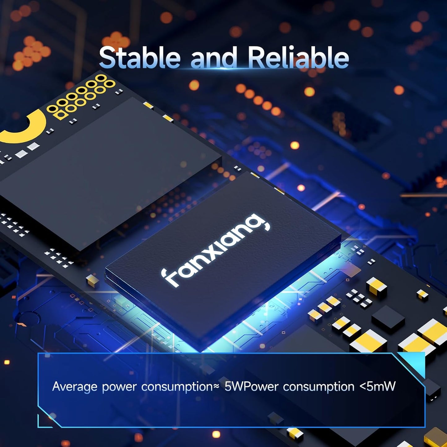 fanxiang S690Q 1TB NVMe SSD PCIe Gen4 M.2 SSD for PS5, Up to 4800 MB/s, Internal Gaming SSD for PS5, 3D NAND SLC Cache Solid State Drive Upgrade Storage for PC/Laptops
