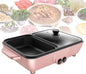 Electric Hot Pot with Grill, Non-Stick Coating, Easy to Clean, Perfect for Soup and BBQ, Small Household Electric Cooking Pan, Versatile Multi-Function Kitchen Appliance