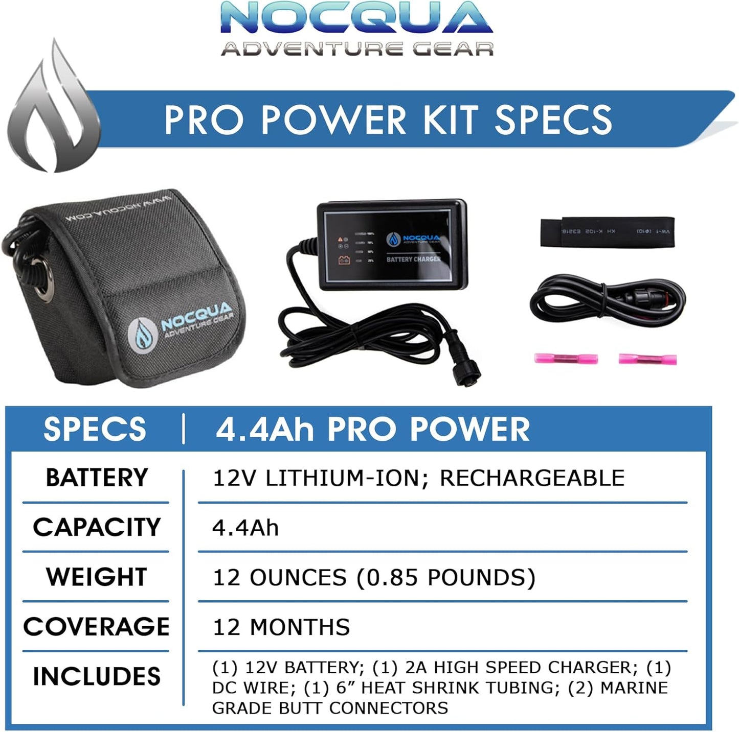 Nocqua 4.4Ah Pro Power Kit