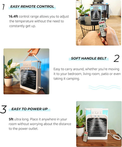 Purilite Select Portable Air Conditioner Big Chill. Small Footprint.