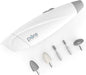 Pure Enrichment PureNails Express Cordless Manicure and Pedicure System - Portable, Battery-Powered Nail File with 5 Interchangeable Attachments, 2 Speeds and Storage Bag - Ideal for Travel & Home