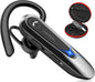 Bluetooth Earpiece Link Dream Wireless CVC8.0 Headset for Cell Phone Dual Mic Noise Canceling Handsfree Phone Earpiece w/Mute 20Hrs Talk Time 180 Days Standby for iPhone Android Home Office Driving