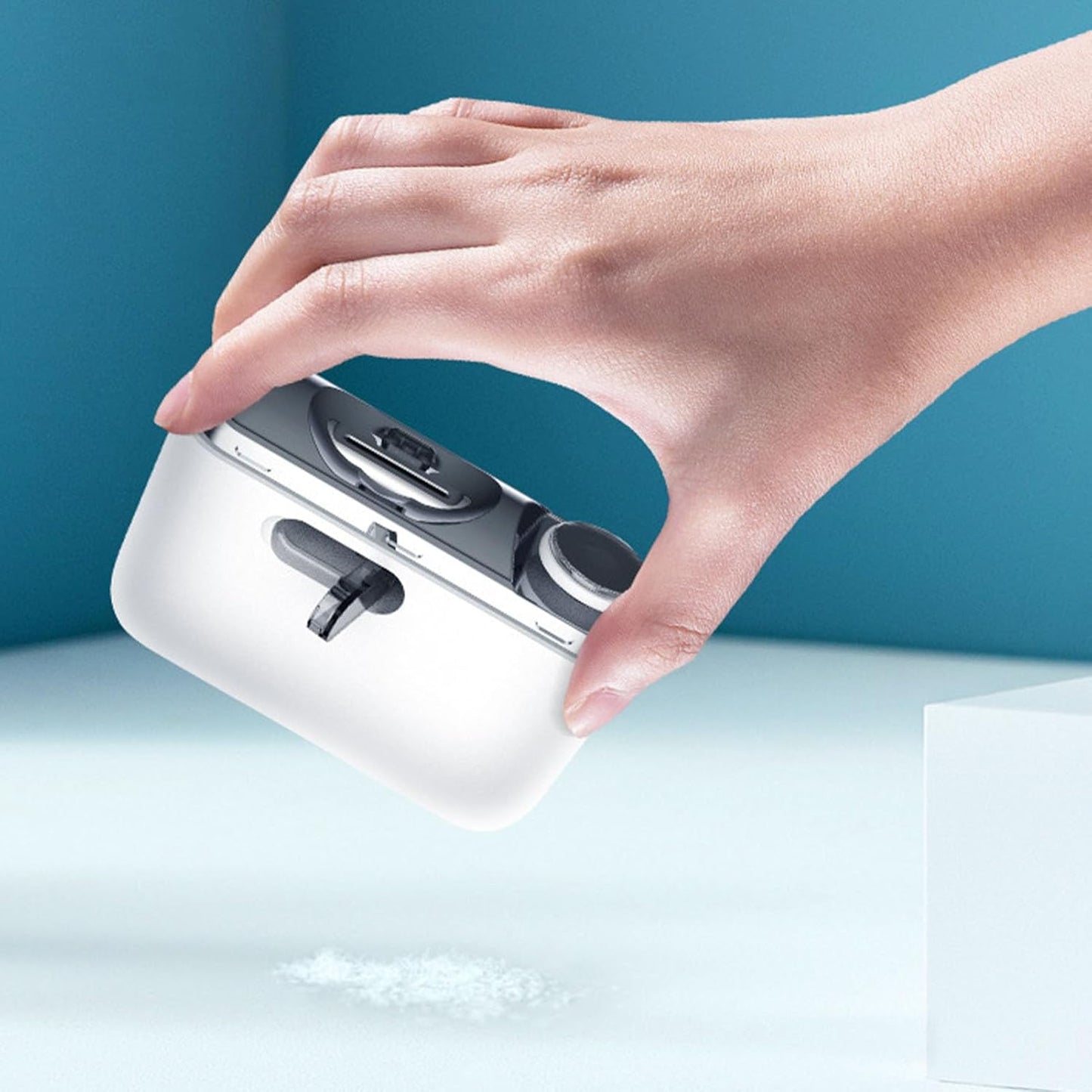 Electric Nail Clipper, Electric Nail Trimmer with Polisher and Led Light, Portable Electric Nail, USB Rechargeability, Electric Automatic Nail Clipper for Adults, Babies and Senior