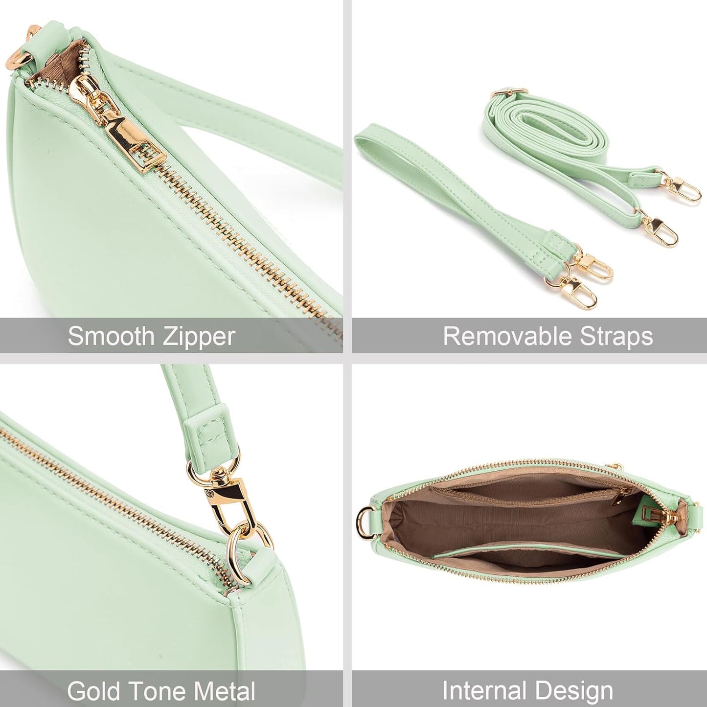 Purilite Select Vegan Leather Crossbody Bag