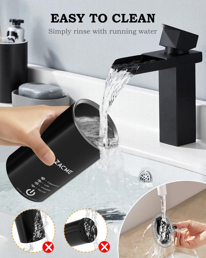 ZACME Milk Frother, 4 in 1 Electric Milk Steamer, Automatic Hot and Cold Foam Maker and Milk Warmer for Coffee, Latte, Cappuccino,Hot Chocolate, Macchiato - PuriLite