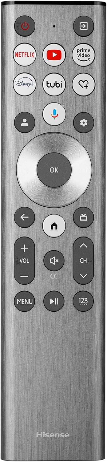 Hisense 55U78N-55 inch Mini-LED PRO 4K QLED 144Hz Google TV with Quantum Dot Technology, DTS Virtual: X, HDR10/HDR10+/HLG, 1500 Nits Peak Brightness