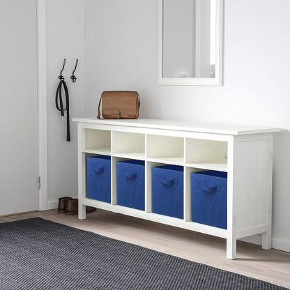 ShellKingdom Storage Bins, Foldable Fabric Storage Cubes And Cloth Organizer Drawer For Closet And Toys, 6 Pack (Lavender+Light Blue+Pink)