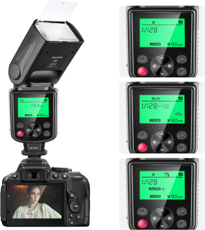 NEEWER NW635II-S TTL Camera Flash Speedlite with Soft Diffuser, Compatible with Sony A9 II A9 A7R V A7R IV A7 IV A7R III A7S III A7 III A7S II A7R II A7S A7 A7C A1 A6600 A6500 A6100 A6000 A99 A350
