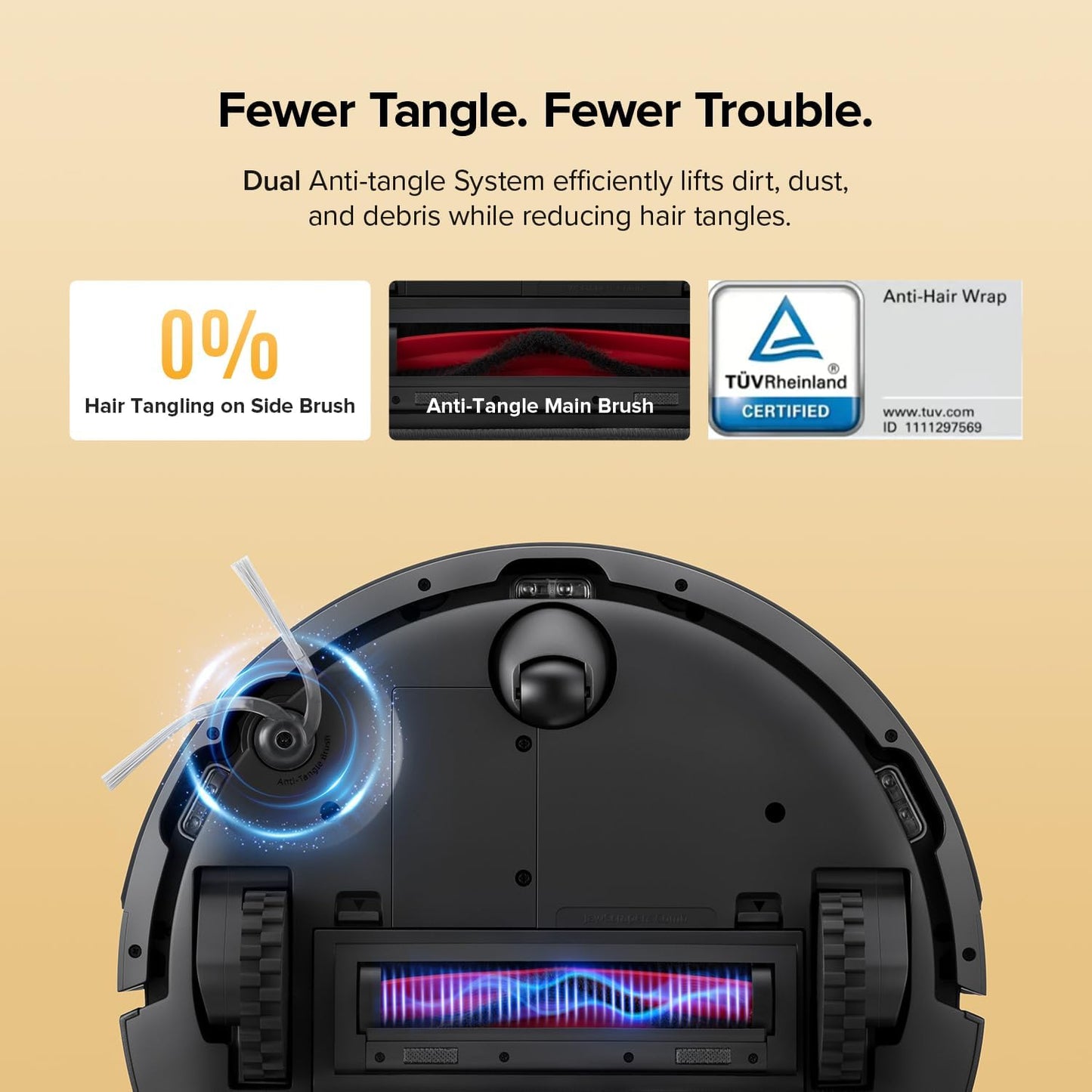 roborock Q7 M5 Robot Vacuum and Mop Combo, 10,000Pa Suction, Automatic Vacuum Cleaner for Home Robot, Self-Charging Robotic Vacuum Cleaning, APP-Controlled Mopping, LiDAR Navigation, Pet Hair