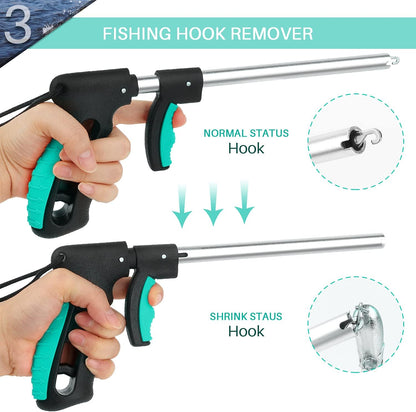 Fishing Tool Kit Fishing Pliers, Fish Lip Gripper, Handheld Digital Fishing Scale, Fishing Hook Remover, Ice Fly Fish Pliers, Fishing Accessories Fishing Gear Fishermen Gift