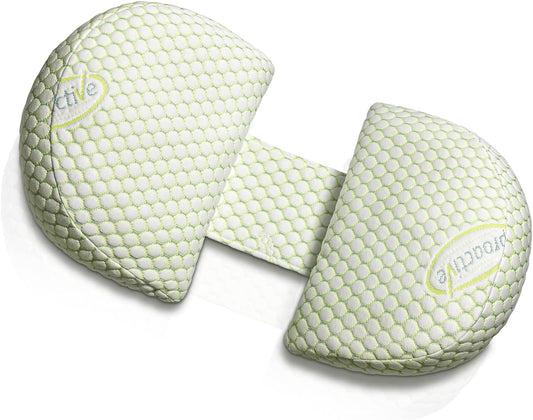 Oternal Pregnancy Pillow for Pregnant Women – Comfortable Maternity Pillow for Side Sleepers, Supports Back, Belly, Hips, and Legs, with Removable & Adjustable Cover (Green, Plus)