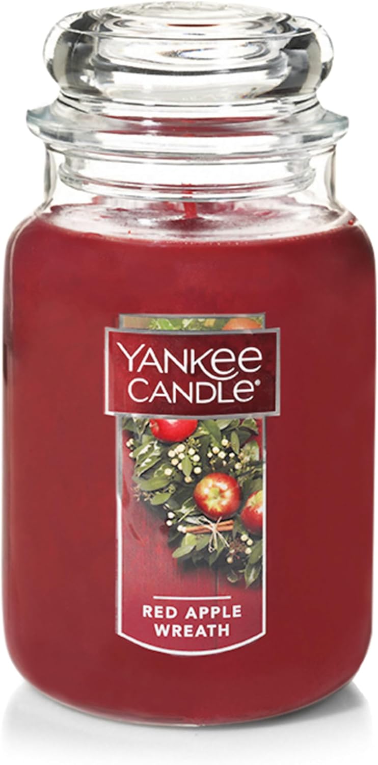 Yankee Candle Scented Candle, Sage & Citrus, Original Large Jar Candle, 110-150 Hours of Burn Time, 22 oz.