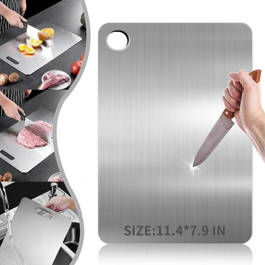 Purilite Select 2025 Titanium Cutting Board – Durable, Hygienic & Multi-Purpose (11.4 x 7.9 in)