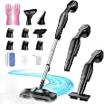All-in-one Steam Mop Floor Cleaning with 23FT Cord, 12OZ Removable Tank