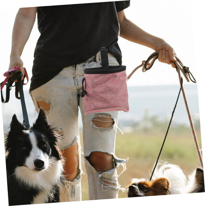 BCOATH Training Pouch Bag Dog Treat Waist Bag Bag for Outdoor Hiking Dog Treat Pouches for Dog Walking