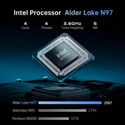 ACEMAGIC Laptop Computer Intel N97 Windows Laptop 15.6-in 16GB DDR4 512GB SSD Ordinateur Portable Numeric Keypad WiFi5 HDMI Type-C USB3.2 TRRS Webcam Office Laptops Student Laptops