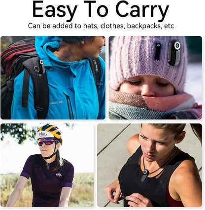 Mini Body Camera 1080P with 32GB Card Helmet Camera Body Cameras with Audio and Video Recording Multi-Function Accessory Bodys Cam