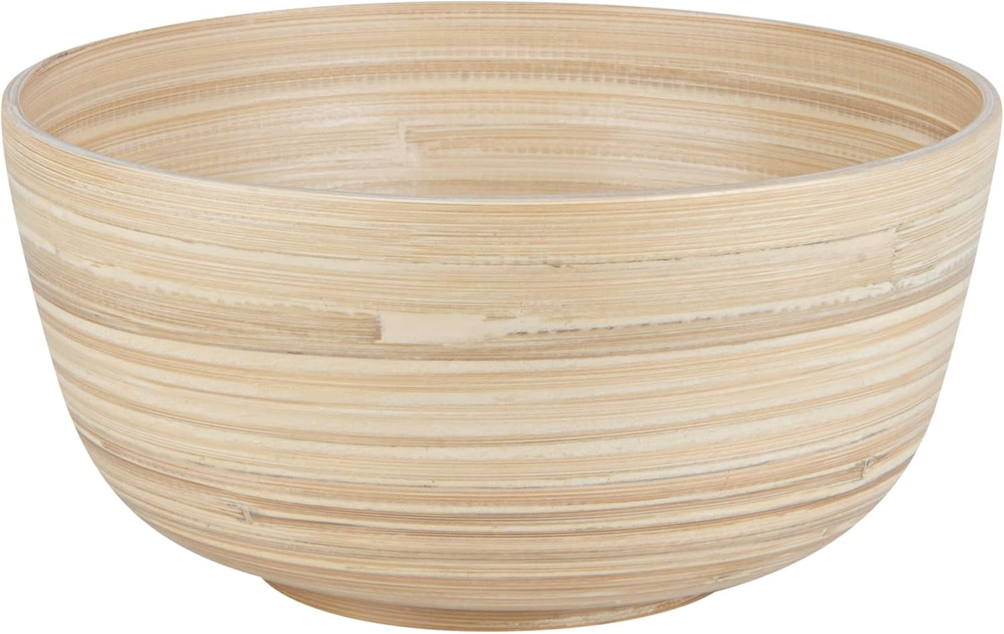 Restaurantware-Bambuddha 15 Ounce Small Salad Bowl, 1 Heavy-Duty Round Salad Bowl - Sustainable, Reusable, Black Bamboo Serving Dish, for Serving Salads, Fruits, and Appetizers