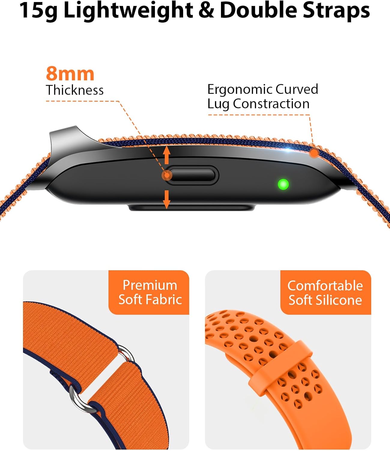 Purilite Select Minimalist Smart Fitness Tracker
