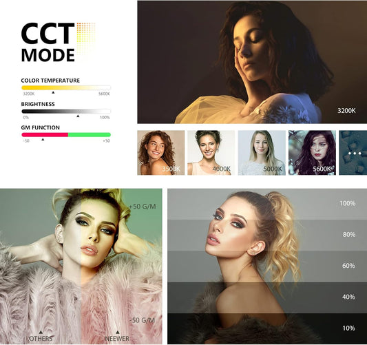 RGB LED Video Light Stick with App Control | Magnetic Handheld Photography Lighting Wand with Rechargeable Battery