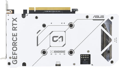 ASUS Dual GeForce RTX 4060 EVO White OC Edition 8GB GDDR6 (PCIe 4.0, 8GB GDDR6, DLSS 3, HDMI 2.1a, DisplayPort 1.4a, Axial-tech Fan Design, 0dB Technology, Dual BIOS, Auto-Extreme Tech)