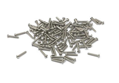 iexcell 50 Pcs M6 x 20mm Thread Pitch 1 mm Stainless Steel 304 Hex Socket Button Head Cap Screws Bolts Kit