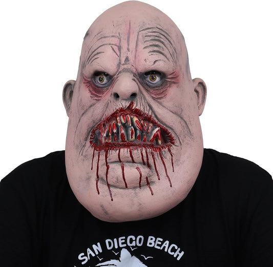 Halloween Horror Headgear Mask Latex Evil Theme Party Role Play Silicone Cosplay Mask