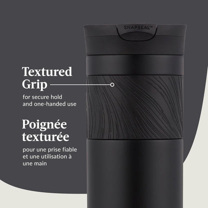 Contigo Byron 2.0 Stainless Steel Travel Mug with SNAPSEAL Lid, Sake & Juniper, 16 oz (473 mL), 2 Pack